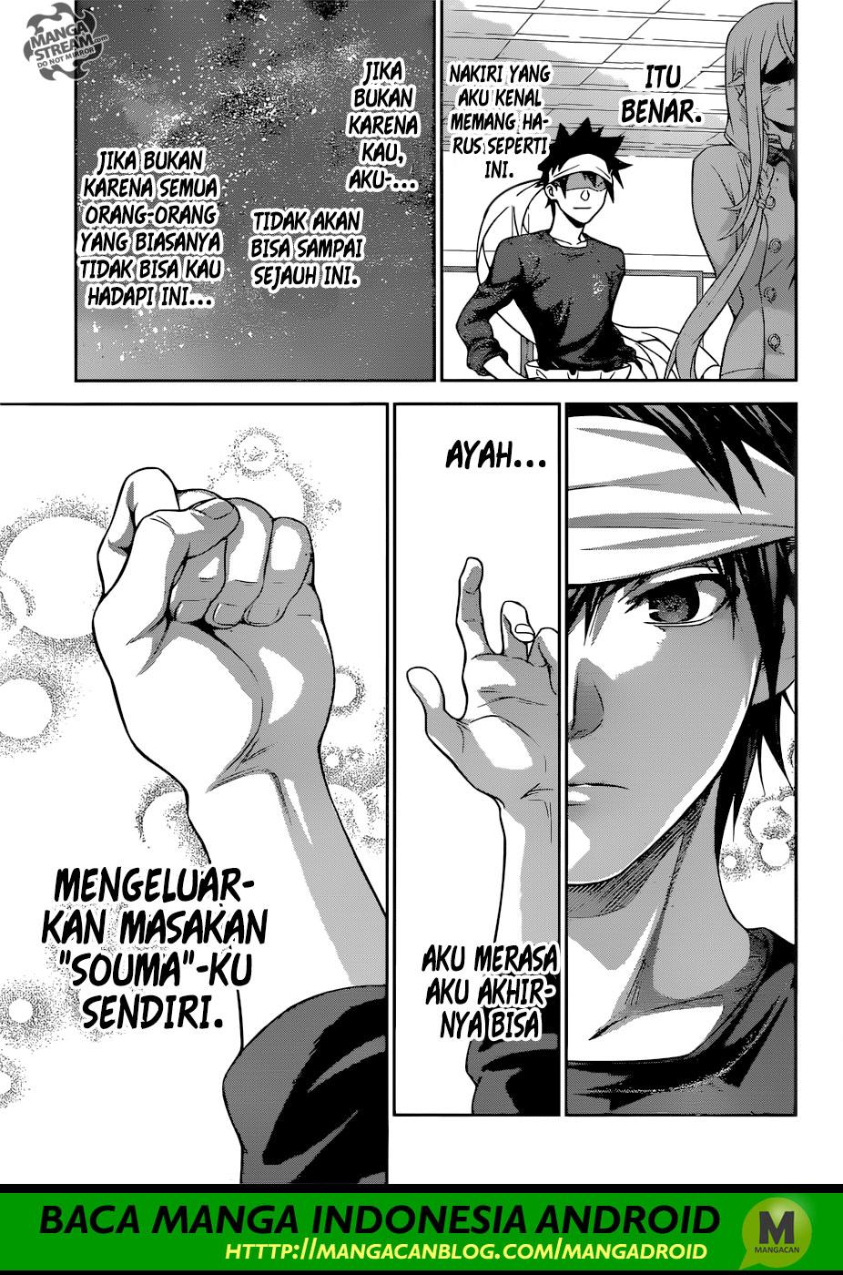 Shokugeki no Souma Chapter 315 - End